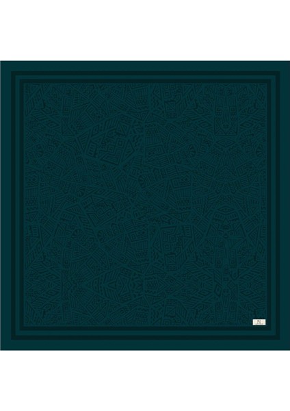 Twill Ipek Eşarp Tina Petrol Yeşili fırsatları