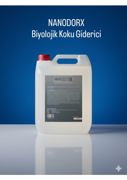 Biyolojik Koku Giderici Nanotech-1 kimyasal olmayan kokusuz renksiz
