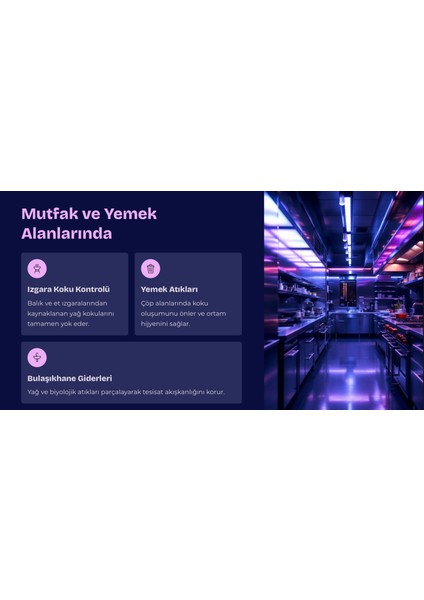 Biyolojik Koku Giderici Nanotech-1 kimyasal olmayan kokusuz renksiz fırsatları