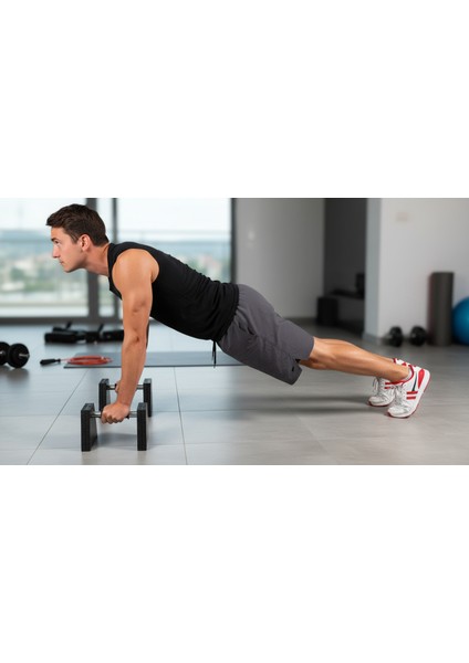 Ps Spor Ahşap Şınav Barı, Amut Barı, Paralel Bar (Siyah) modelleri