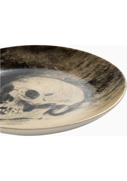 Cadılar Bayramı 6" Standlı Meze Tabağı, 10'lu Set, El Yapımı Seramik indirimleri