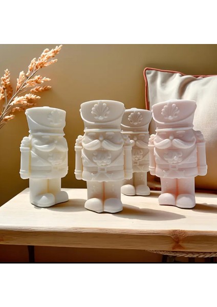 Ekru Noel Fındık Kıran Mum, Şık ve Sıcak Atmosfer Için Ideal Seçenek fırsatları