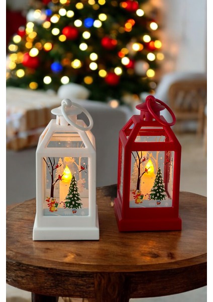 Yılbaşı Temalı Büyük Boy Kupa ve Fener Hediye Seti, Neşe Dolu Kutlama Süsleri modelleri