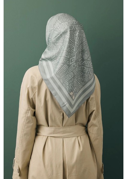 Twill Ipek Eşarp Tina Su Yeşili modelleri