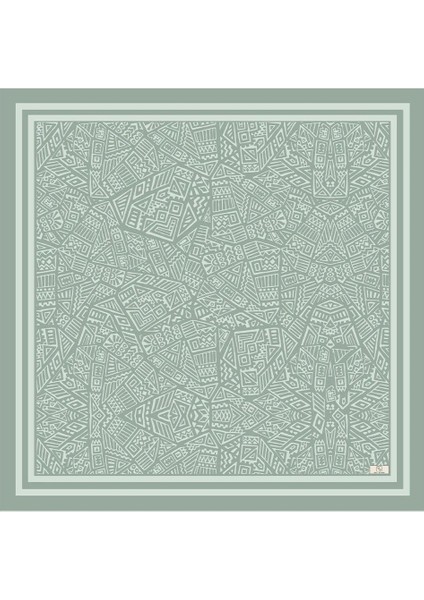 Twill Ipek Eşarp Tina Su Yeşili fırsatları