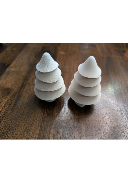 Mini Çam Ağaç Dekoru – 10’lu Set | 3 cm | Yeşil Veya Beyaz Renk fiyatları