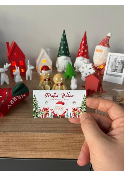 Yılbaşı Temalı 20 Parça Dekoratif Hediye Kutusu Seti, Noel Keyfi Için Renkli Süsler indirimleri