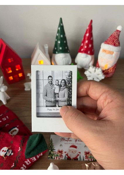 Yılbaşı Temalı 20 Parça Dekoratif Hediye Kutusu Seti, Noel Keyfi Için Renkli Süsler