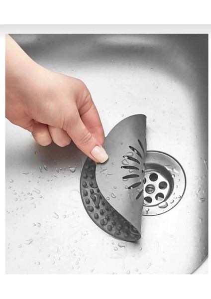 Yuvarlak Süzgeçli Silikon Mutfak Lavabo ve Küvet Süzgeci Gider Süzgeci modelleri