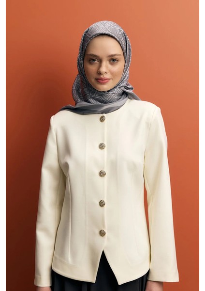 Twill Ipek Eşarp Tina Gri