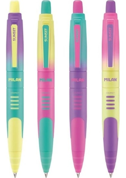 Sunset Compact 2'li Tükenmez Kalem Seti (Mavi Mürekkep) fiyatları