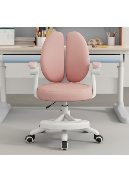 Puffy Çocuk Çalışma Sandalyesi Pembe