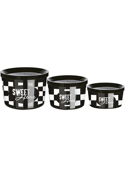 Saklama Kabı 3 Boy Iç Içe Geçmeli Kolay Saklanır Yer Tutmaz- (360-800-1400ML) fiyatları