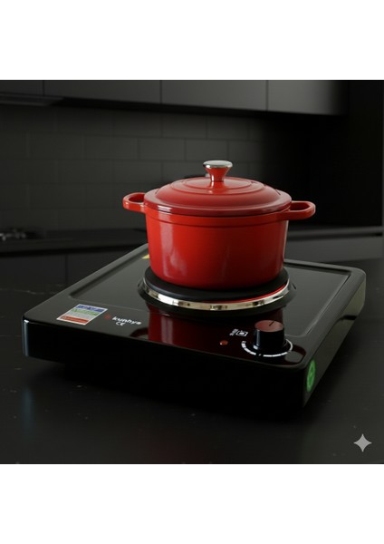 Tekli Elektrikli Ocak Siyah fiyatları