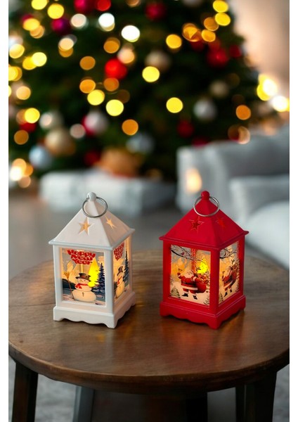 Yılbaşı Temalı Kahve Kupa ve Fener Hediye Seti, Kutulu, Eğlenceli ve Sıcak Hediye