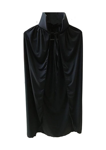 Siyah Yakalı Pelerin - Vampir Pelerin - Dracula Pelerin 90 cm fiyatları