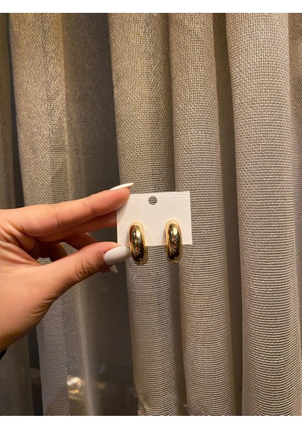 Gold Boru Model Küpe fiyatları