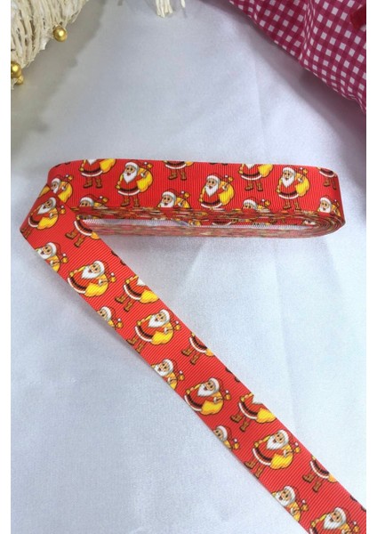 Kırmızı Yılbaşı Kurdelesi, Hediye Paketleme, Kutu Süsleme, Yeni Yıl Dekorasyonu