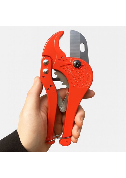 Profesyonel Pvc Boru Kesme Makası Güçlü Çelik Bıçaklı Ergonomik Plastik Boru Kesme Aleti fırsatları