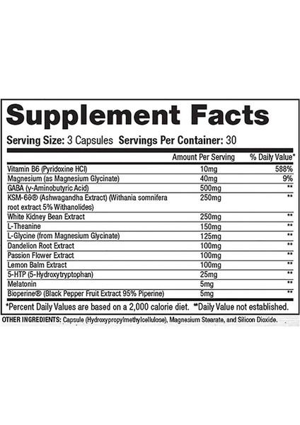 Nutrition Cytolean Pm Nighttime Fat Burner With Gaba , KSM66 , Theanine , Htp , Glycine modelleri