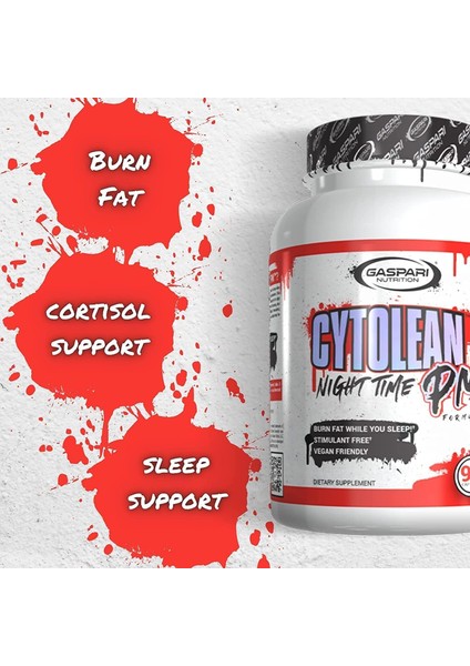 Nutrition Cytolean Pm Nighttime Fat Burner With Gaba , KSM66 , Theanine , Htp , Glycine fırsatları