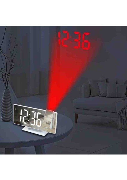 Geniş Ekran LED Projeksiyonlu Çalar Saat fiyatları