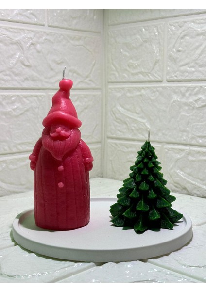 Noel ve Yılbaşı Temalı Dekoratif Set, Sevimli ve Renkli Süsler