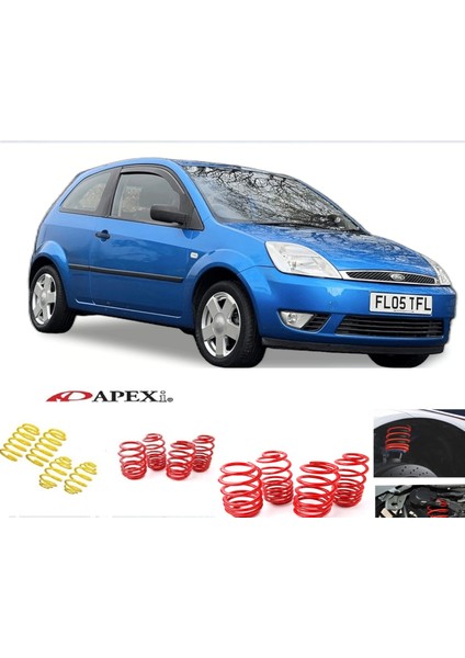 Ford Fiesta 2003-2009 Apexi 3.5 cm Spor Yay