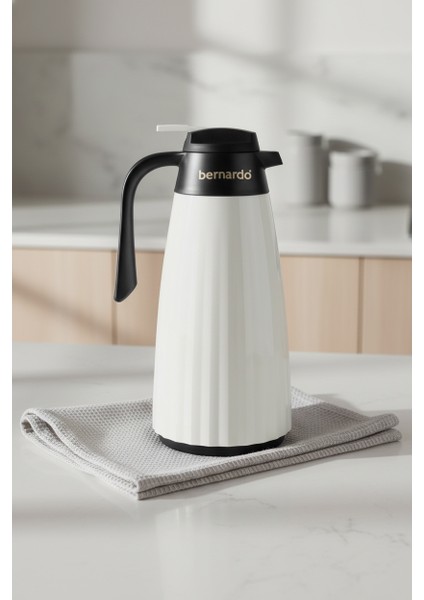 Velana Cam Termos Krem 1.5 Litre