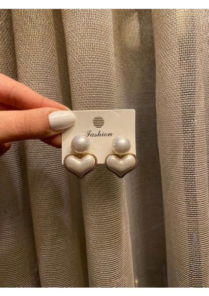 Inci Detaylı Kalpli Küpe fiyatları