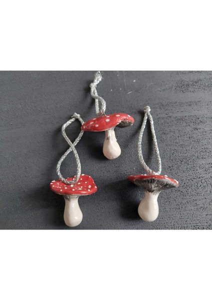 El Yapımı Renkli Seramik Ev Dekor Çam Ağacı Süsü Seti 3'lü fiyatları