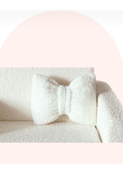 Beyaz Dekoratif Kırlent, Yılbaşı ve Noel Temalı, Şık ve Rahat 50X40 Cm. fiyatları