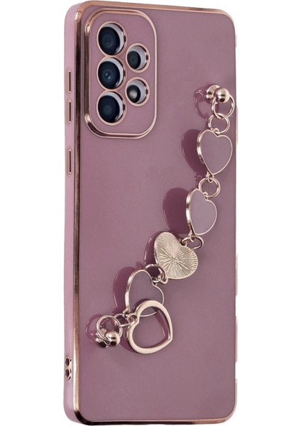 Samsung Galaxy A33 5g Kılıf Esila Silikon - Mor fiyatları