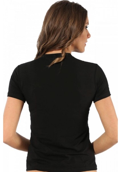 - Bayan Kısa Kol Body Siyah indirimleri