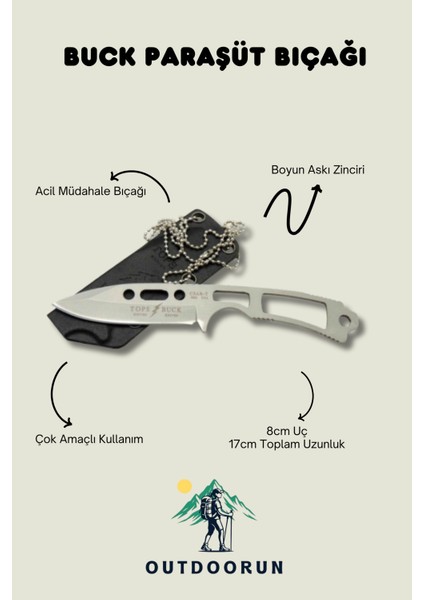 Paslanmaz Çelik Paraşüt Bıçağı