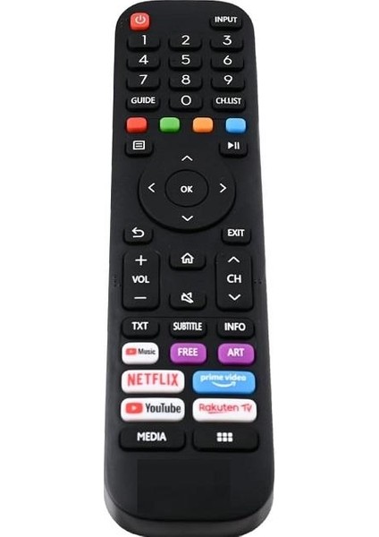 Vestel ile Uyumlu Model 75UV9750 Smart Vidaa Tv Kumanda-Mikrofonsuz fiyatları