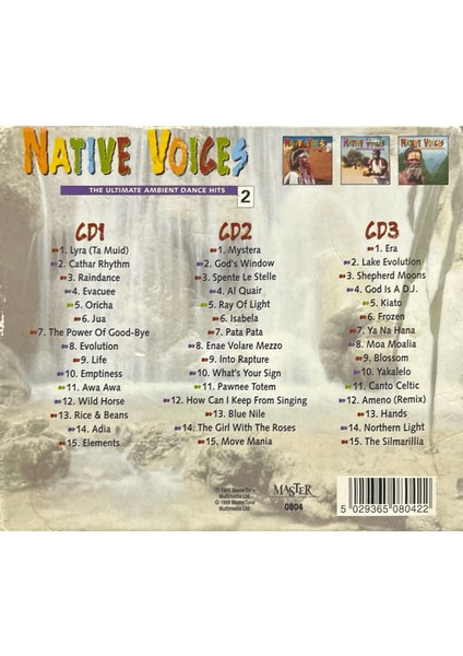 (Plak Değildir CD Dir) cd Native Voices 2 (3 CD Box Set) CD fiyatları
