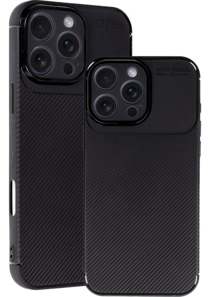 iPhone 16 Pro Kılıf Karbon Desenli Şık Darkon Premium Silikon Kapak fiyatları