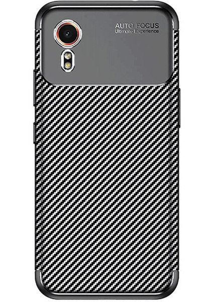 Samsung Galaxy Xcover 7 Kılıf Esnek Karbon Desenli Şık Premium Silikon Kapak Ryc/a.f.karbon modelleri