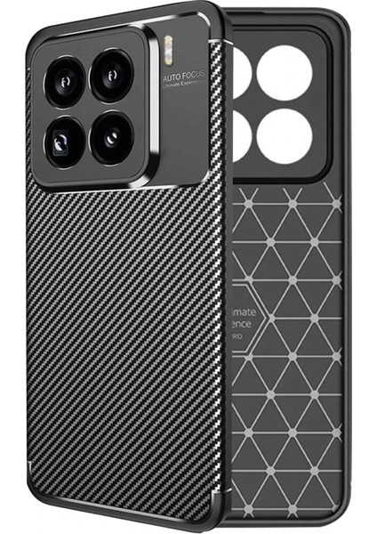 Xiaomi Mi 15 Pro Kılıf Karbon Desenli Şık Darkon Premium Silikon Kapak modelleri
