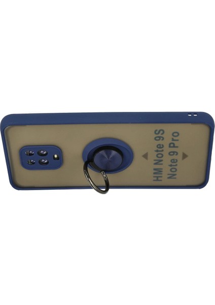 Redmi Note 9 Pro Kılıf Yüzüklü ve Transparan Buğulu Şık Frosta Premium Silikon Kapak modelleri