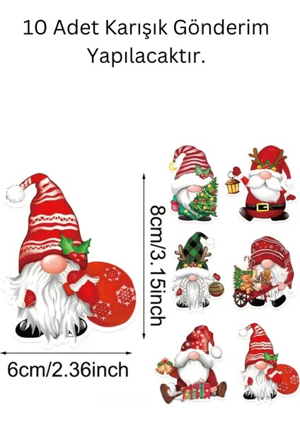 Neşeli Noel Lolipop Kartları, Çocuklar Için Eğlence Dolu Hediye Seti indirimleri