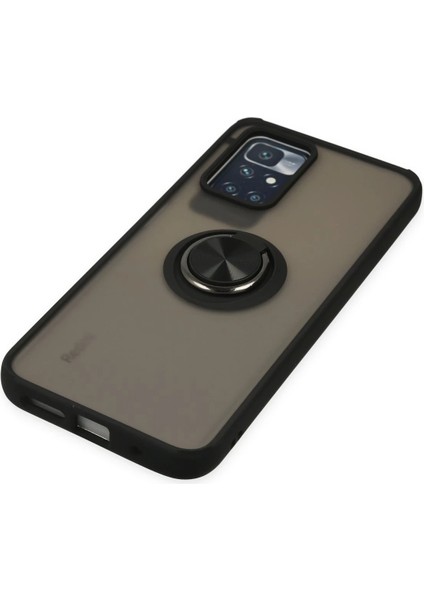 Redmi 10 2022 Kılıf Yüzüklü ve Transparan Buğulu Şık Frosta Premium Silikon Kapak indirimleri