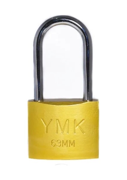 Eko Sarı Boyalı Uzun Kancalı Asma Kilit 50MM