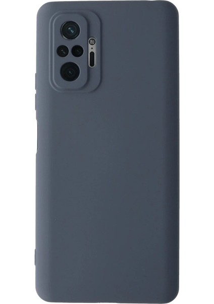 Xiaomi Redmi Note 10 Pro Kılıf Nano Içi Kadife Silikon - Gri