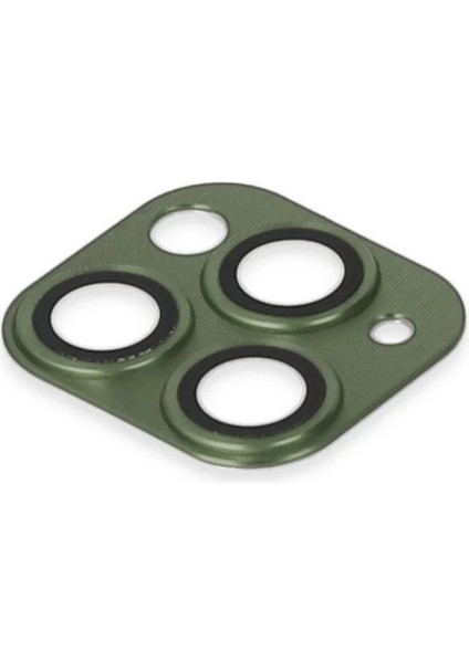 Iphone 11 Pro Max Pers Alüminyum Kamera Lens - Yeşil fırsatları