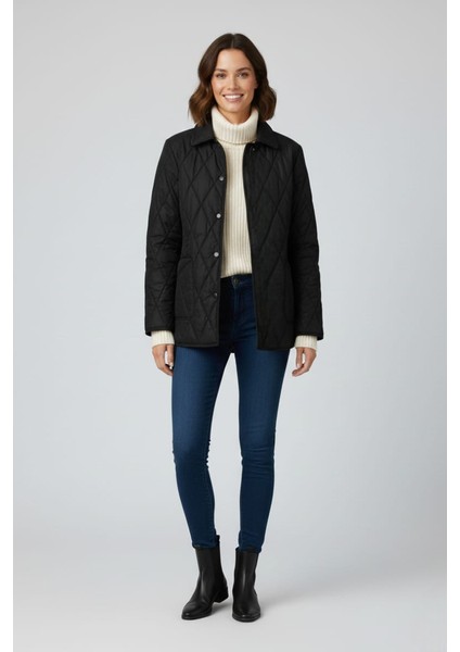 Kadın Kapitone Cepli Mont Ceket fiyatları