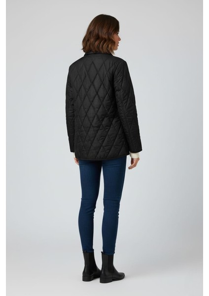 Kadın Kapitone Cepli Mont Ceket indirimleri