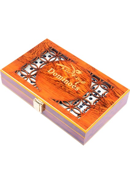 Lüks Ahşap Kutulu Türkiye Logolu Premium Domino Seti 28 Parça 6 Çift Aile Oyunu Yeni Yıl Hediyesi -B indirimleri