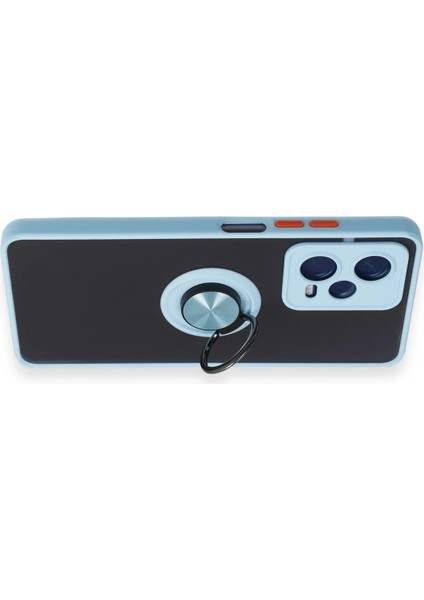 Redmi Note 12 5g Kılıf Yüzüklü ve Transparan Buğulu Şık Frosta Premium Silikon Kapak modelleri